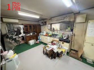 池田町戸建店舗の内装|1階