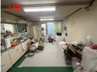 池田町戸建店舗の内装|1階