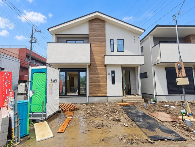 八潮市　鶴ケ曽根　新築戸建　　全3棟の外観|外観です