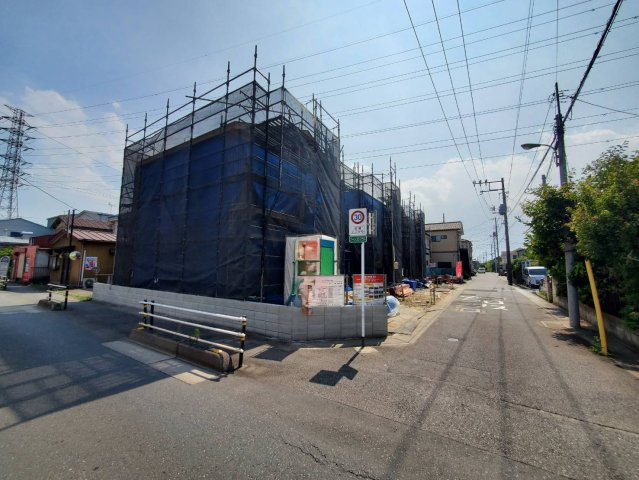 八潮市　鶴ケ曽根　新築戸建　　全3棟の外観|外観です