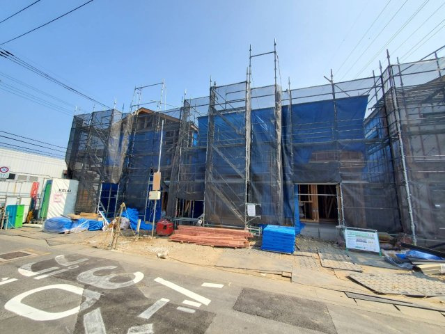 八潮市　鶴ケ曽根　新築戸建　　全3棟の外観|外観です