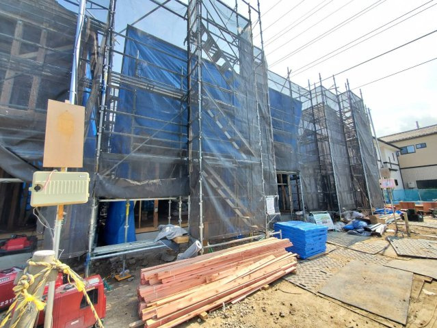 八潮市　鶴ケ曽根　新築戸建　　全3棟の外観|外観です
