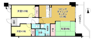 【間取り】 | ルモン四ノ宮藤尾台 | 3LDKの間取り