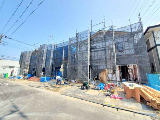 八潮市　鶴ケ曽根　新築戸建　　全3棟の外観|外観です