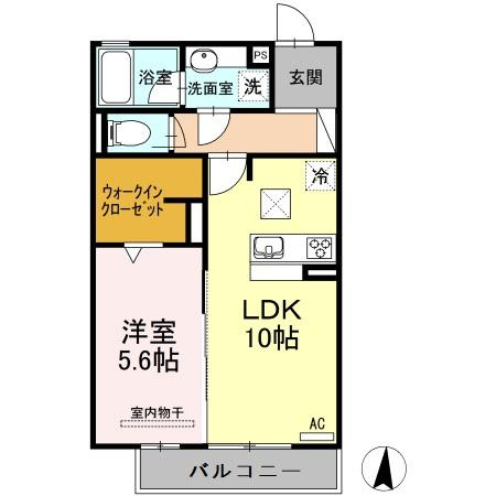 レクシオン横井の間取り