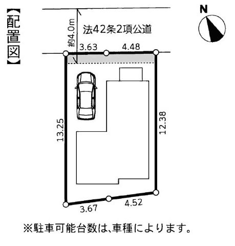 【横浜市戸塚区深谷町110-19新築戸建て】★仲介手数料無料★（大正小学校・大正中学校）の区画図