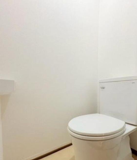 小石川ヒルズのトイレ|落ち着いた色調のトイレです
