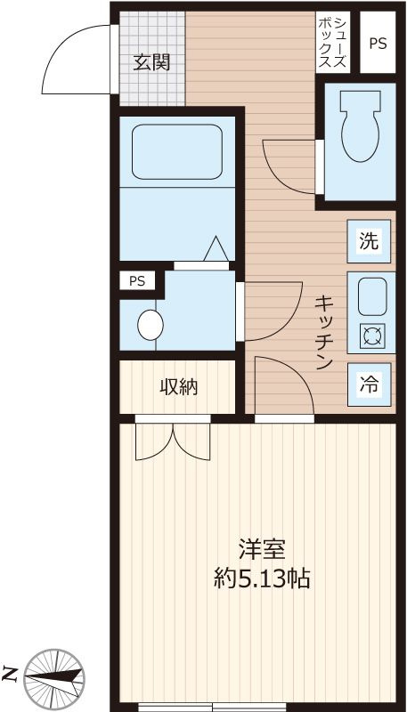 八王子市子安町３丁目のアパート