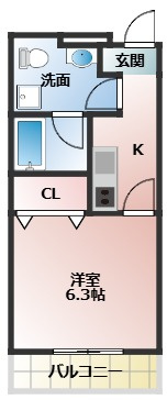 Nの間取り