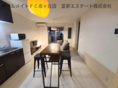 【居間・リビング】 | GH-Alivio FukaiBase（ジーエイチアリビオフカイベース） | ※イメージ　家具・家電は付いていません