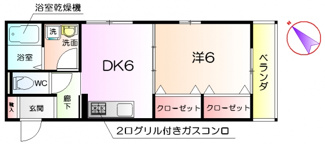 【間取り】 | ラメゾンドゥサチ