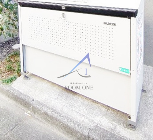 フォセット新大橋のその他共用部分|敷地内ごみ置き場です。