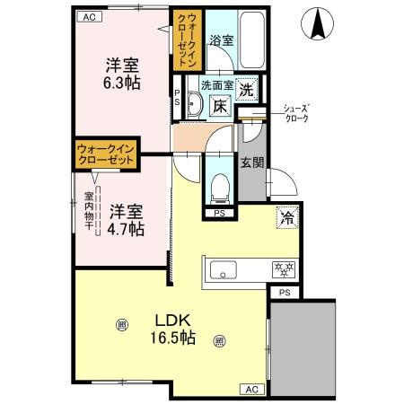 【間取り】 | D-residence南茨木