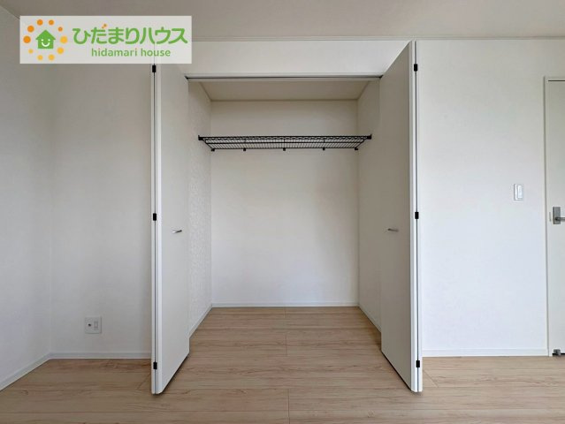 ひたちなか市津田第3　新築戸建　1号棟の収納|各居室にはしっかりと収納を完備！