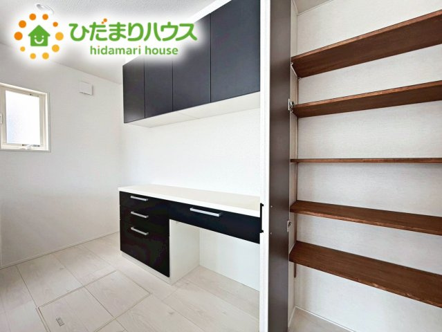 いわき市平赤井比良3丁目　新築戸建の収納|パントリー完備で散らかりがちなキッチン回りもラクラクお片付けできちゃいます！(*^-^*)