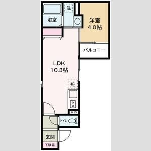 ALMO姫路駅前の間取り