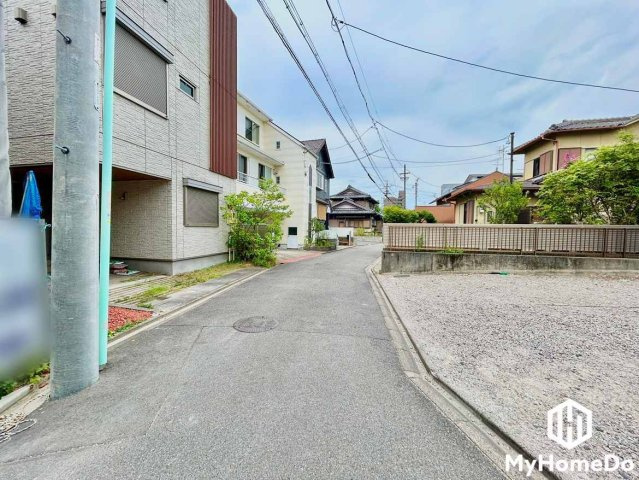 東区大幸　6期の前面道路含む現地写真