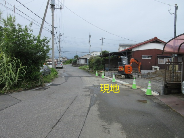 【仲介手数料無料】新築戸建　深谷市見晴町4-60（全1棟）の前面道路含む現地写真