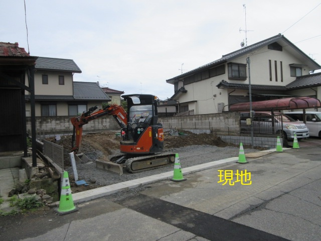 【仲介手数料無料】新築戸建　深谷市見晴町4-60（全1棟）の前面道路含む現地写真