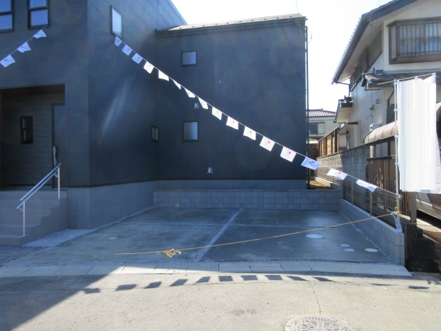 【仲介手数料無料】新築戸建　深谷市見晴町4-60（全1棟）の駐車場