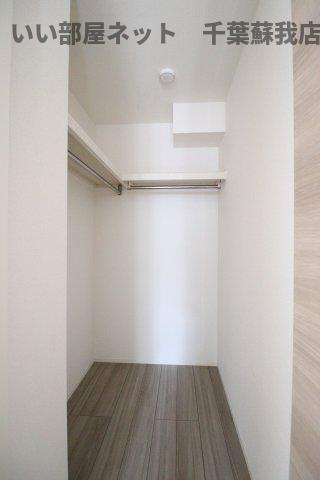カムフォート蘇我の収納|憧れのウォークインクローゼット！