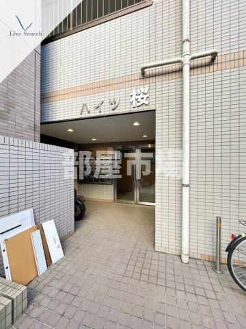 台東区浅草２丁目の賃貸マンションのエントランス