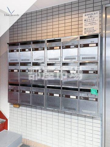 台東区浅草２丁目の賃貸マンションのその他共用部分|メールボックス