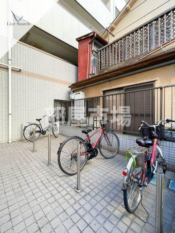 台東区浅草２丁目の賃貸マンションのその他共用部分|駐輪場