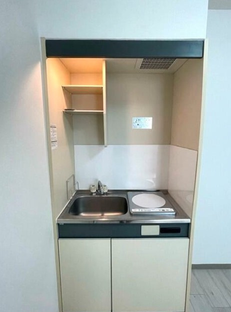 台東区浅草２丁目の賃貸マンションのキッチン