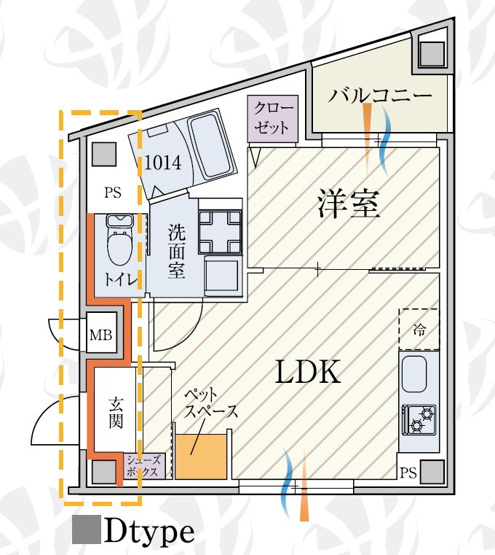 【間取り】 | b’CASA田園調布 | 「b’CASA田園調布」