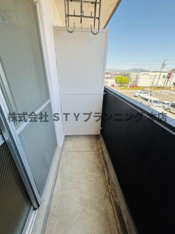 仲介手数料0円！デンマークハイツIIのバルコニー
