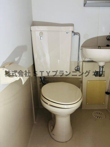仲介手数料0円！デンマークハイツIIのトイレ