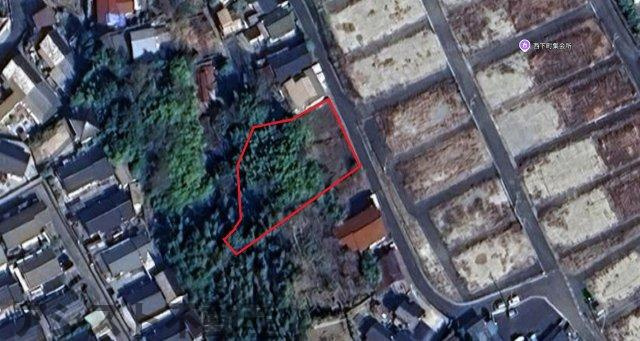 川崎売地の土地図