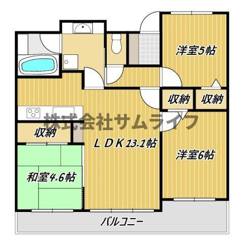 【間取り】 | プリオーレ柏の森グラシア