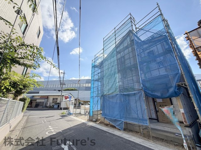 三郷市高州1丁目　新築戸建　全1棟の前面道路含む現地写真|前面道路含む現地写真です。