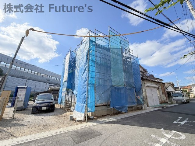 三郷市高州1丁目　新築戸建　全1棟の外観|現地の写真になります。