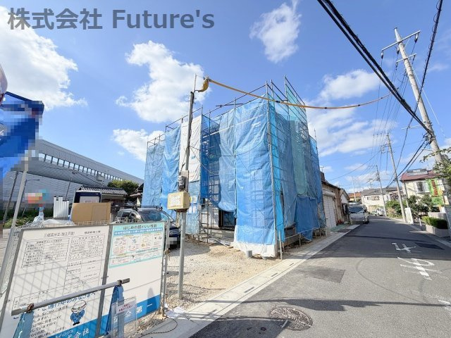 三郷市高州1丁目　新築戸建　全1棟の外観|現地の写真になります。