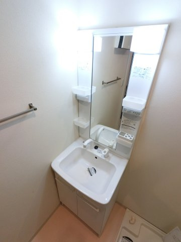 レオセントラルガーデンの独立洗面台