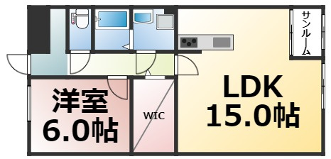 【間取り】 | コスタ林寺　仲介手数料無料