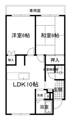 【間取り】 | コーポ高野口