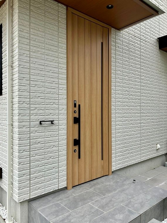 白山戸建の玄関|玄関です