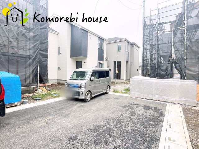 さいたま市見沼区堀崎町1159番　新築一戸建て　ハートフルタウン　Eの前面道路含む現地写真|26.9.8