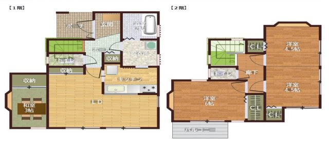 【間取り】 | 4LDKはリビングダイニングキッチンと4つの居室がある間取りで、大家族や二世帯住宅に最適。広々としたリビングで家族団らんを楽しみ、個室でプライベートな時間も確保でき、快適な生活を送ることができますよ。