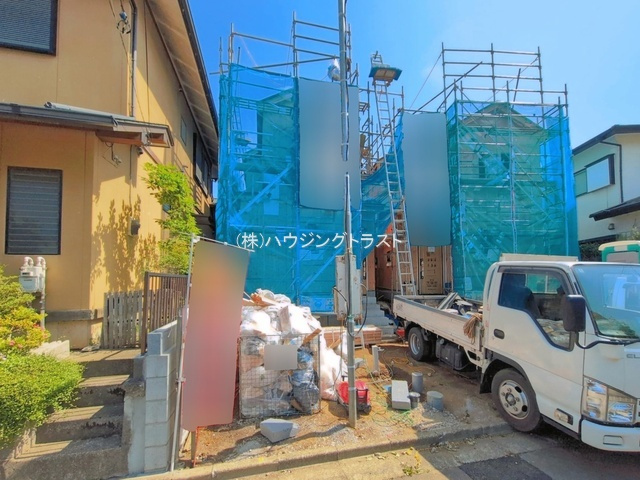 仲介手数料無料　ハートフルタウン所沢中新井15期・全2棟の前面道路含む現地写真