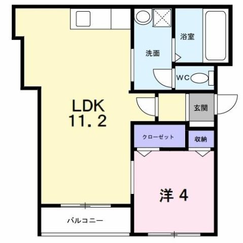 【間取り】 | アーグラスＡ