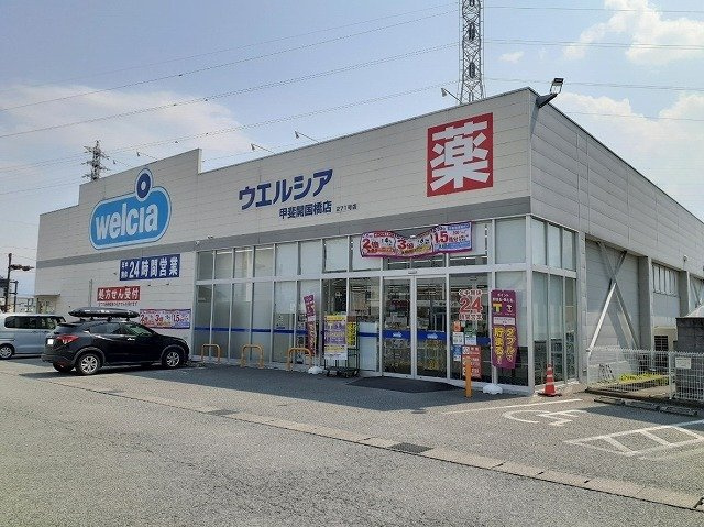 【周辺】 | アーグラスＡ | ウエルシア甲斐開国橋店まで700m