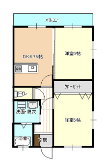 【間取り】 | ウィステリアコート