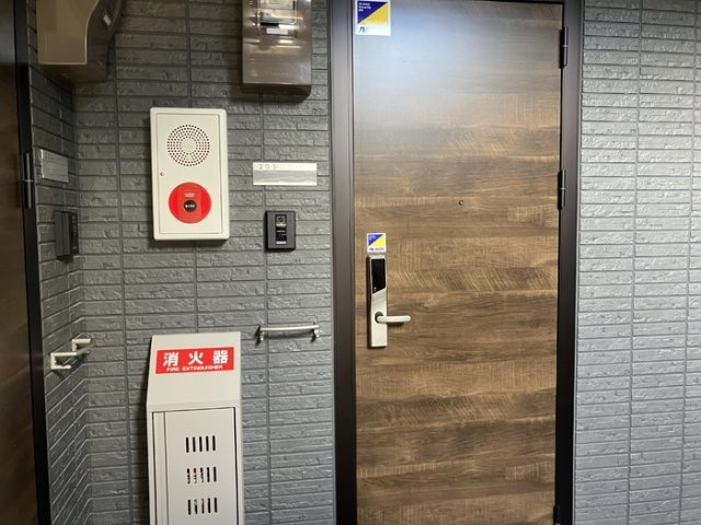 セレブ菊池の玄関