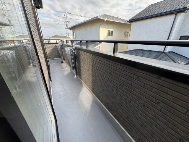 明石市魚住町西岡新築戸建C号棟のバルコニー