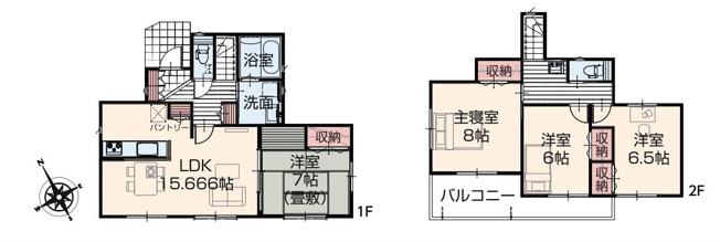 【間取り】 | 4LDKはリビングダイニングキッチンと4つの居室がある間取りで、大家族や二世帯住宅に最適。広々としたリビングで家族団らんを楽しみ、個室でプライベートな時間も確保でき、快適な生活を送ることができますよ。